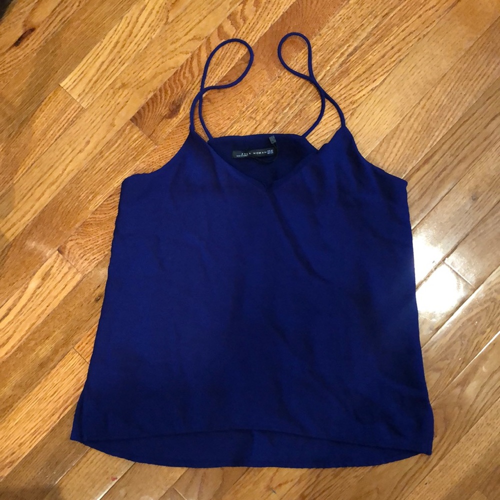 Zara Blue cami